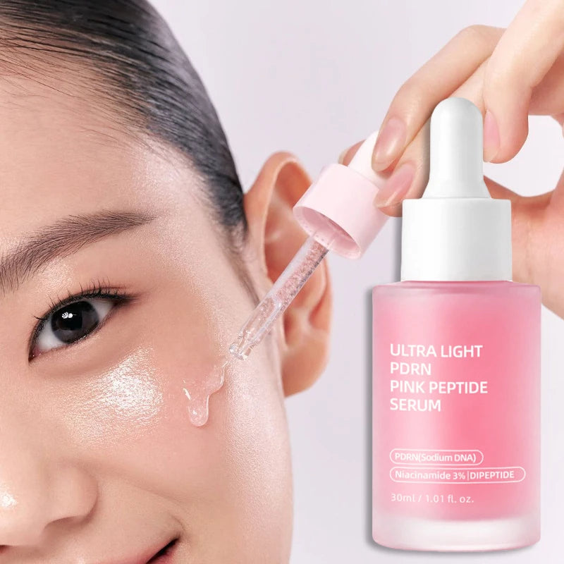 Pdrn Pink Peptide Serum Nad+ Collagen Firming Facial Essence Niacinamide Hydrating Serum Improve Elasticity Nourishing Face Care