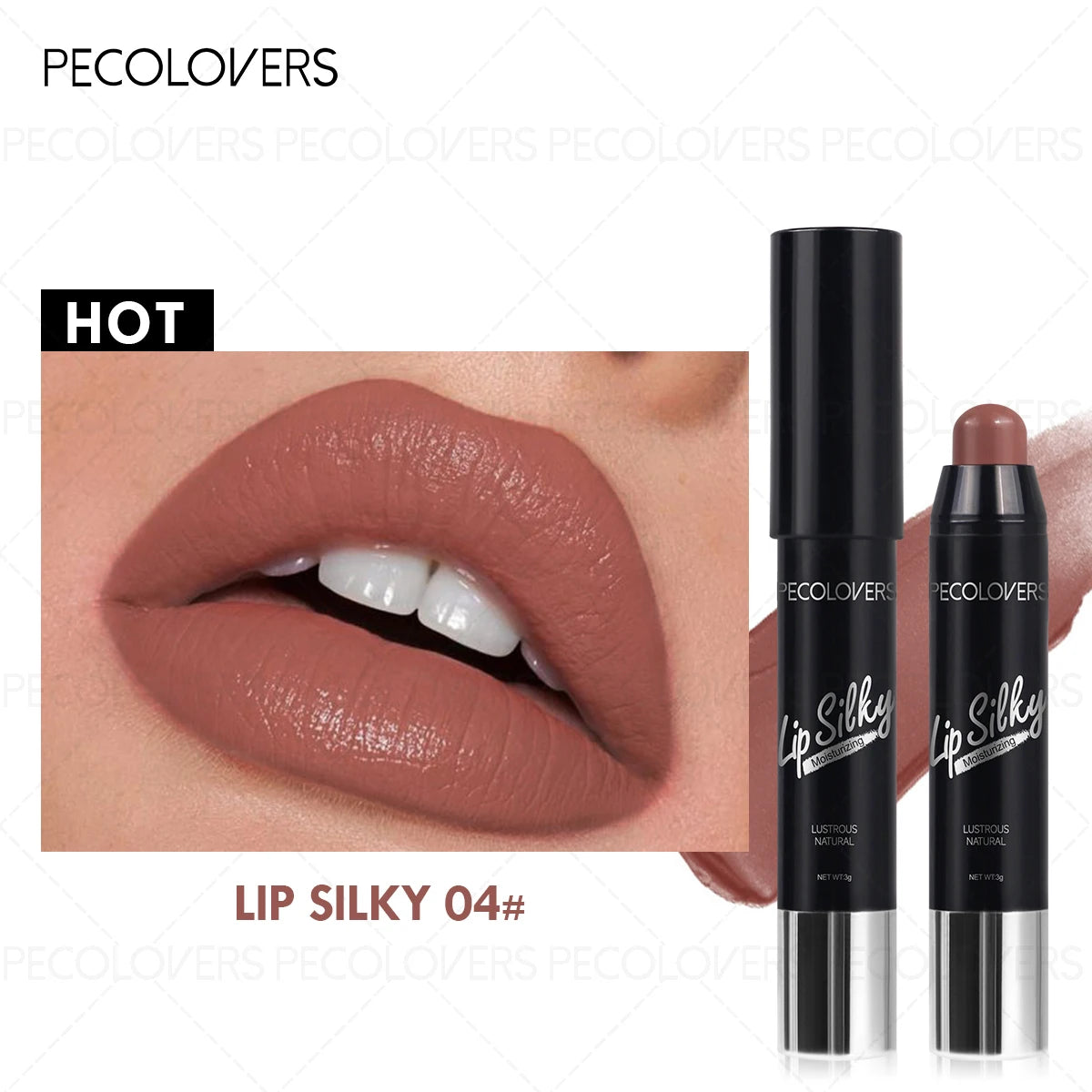 Moisturizing Lipstick Pen, Long-lasting Moisturizing, Rotating Lipstick Pen, Plump and Charming Lips, Lipstick Cosmetics