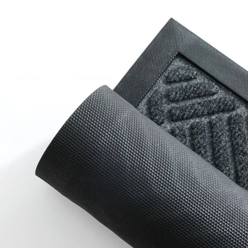 Doormat Non Slip Waterproof Dustproof Carpet Bath Mat Rubber Indoor Outdoor Rug Durable Home Hotel Entrance Doormat 75*45cm