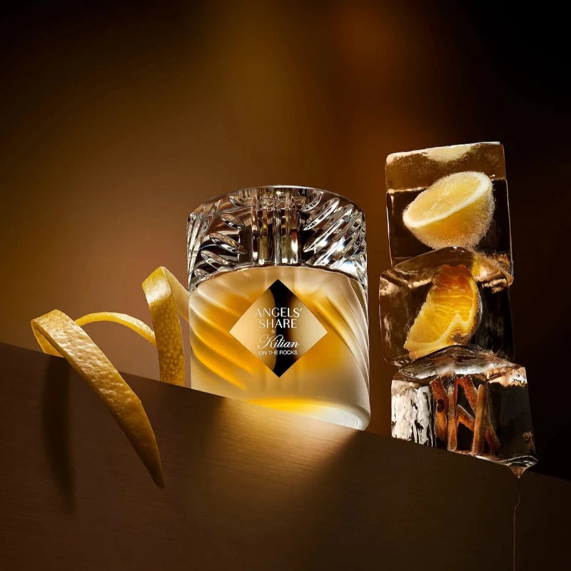 KILIAN Angels' Share on The Rocks Angels' Share 50ml Unisex Eau De Parfum Long Lasting Gourmand Luxury Signature Fragrance