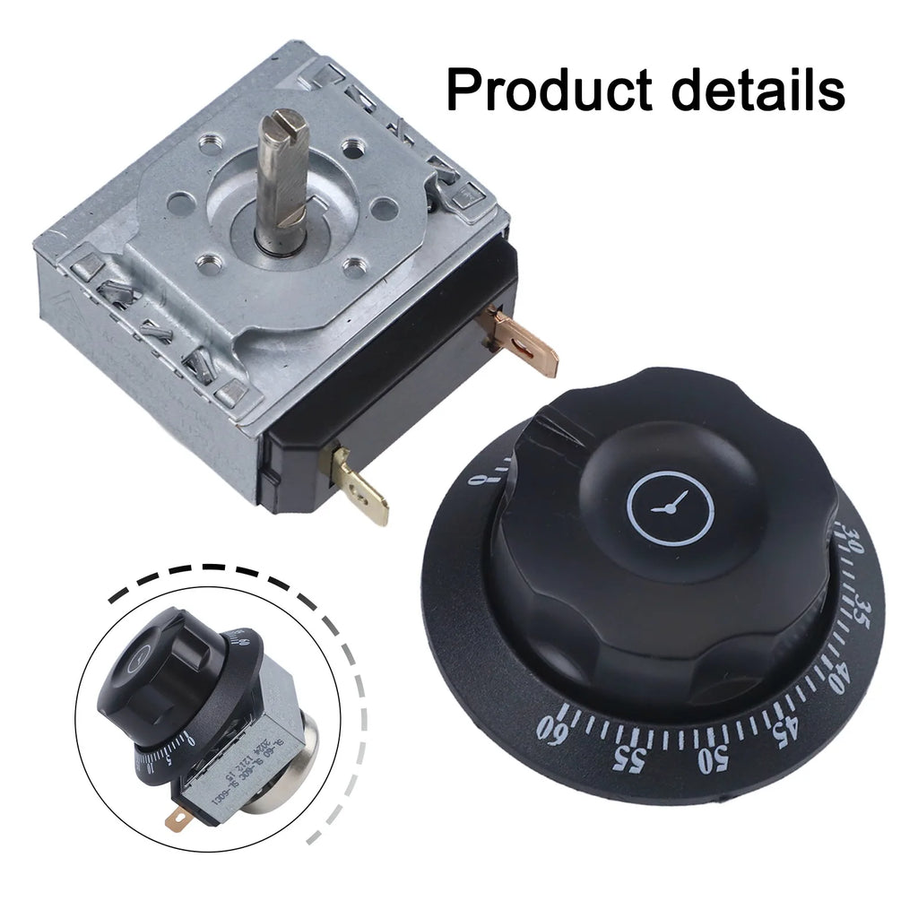 Electric Oven Timer Microwave Oven Timer Kitchen Management Easy Installation Flexible Time Settings Long-lasting Materials