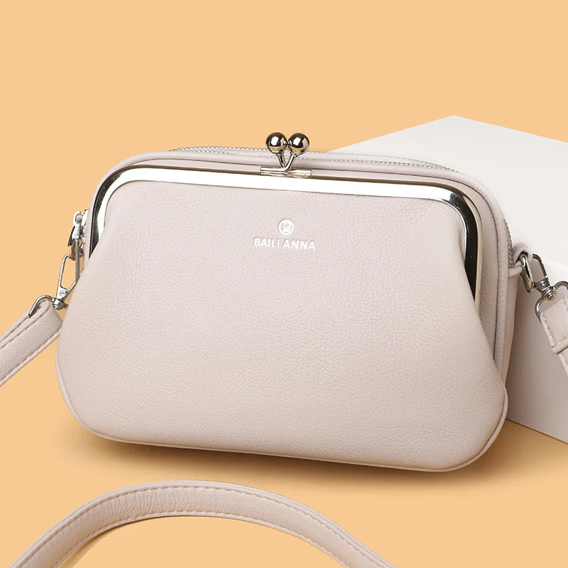 Fashion Women's Bag Daily Purse Handbags Designer Luxury Brand Ladies Shoulder Bags Soft Leather Luxury Versatile Crossbody Bags