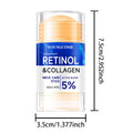 Retinol & Collagen Neck Cream Stick Eliminate Neck Fine Lines Deeply Hydrate Firming Tightening Nourishing Care Cream Stick