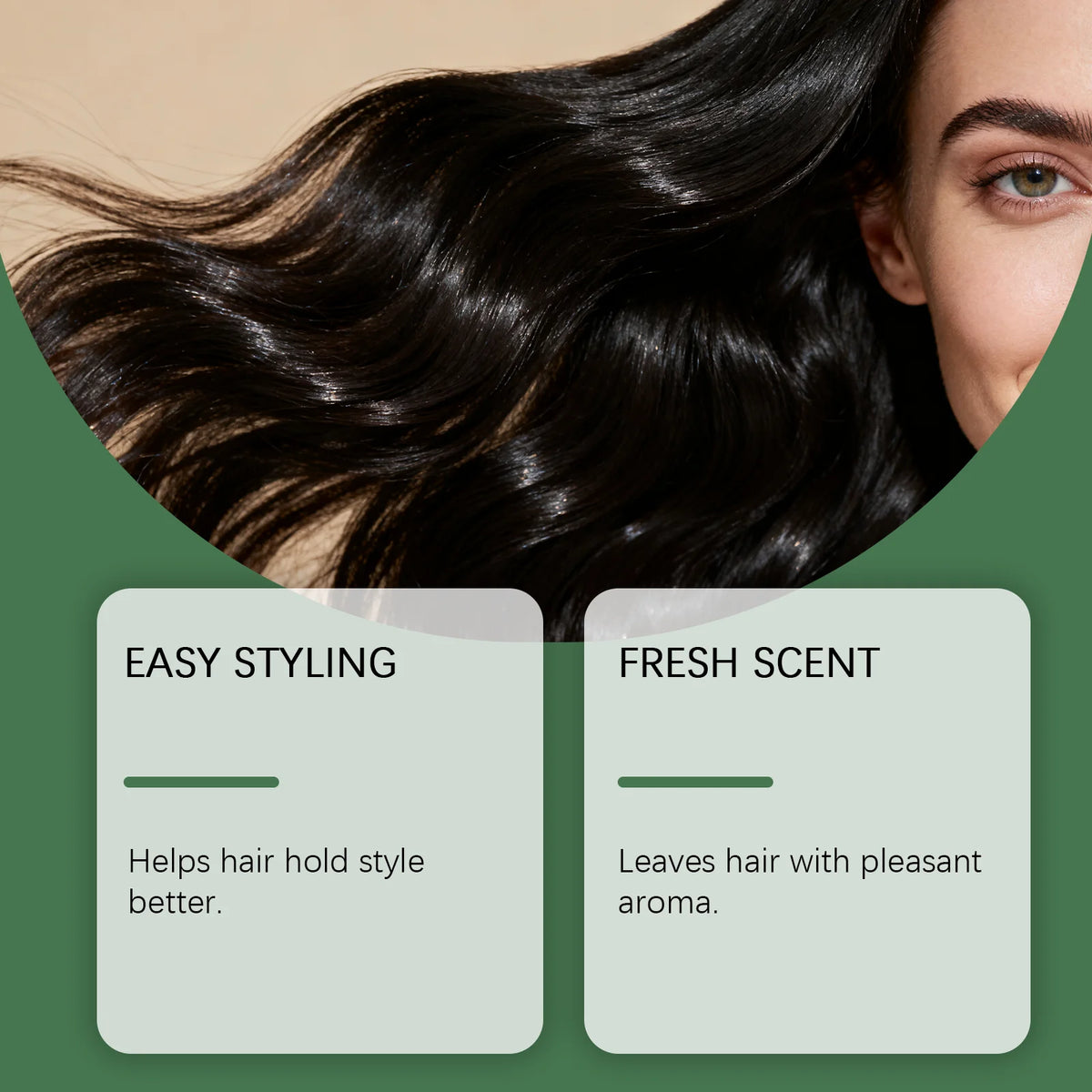 Rosemary Hair Conditioner Smooth Hair Improve Dryness Repair Damaged Frizzy Hair Reduce Hair Splitting Strengthen Hair Care