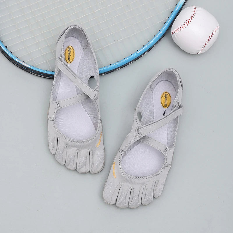Women's Split Toe Aqua Shoes|Quick-Dry Non-Slip Water Socks for Yoga, Hiking, Beach&Pool|Lightweight Barefoot Pilates&Dance Shoe