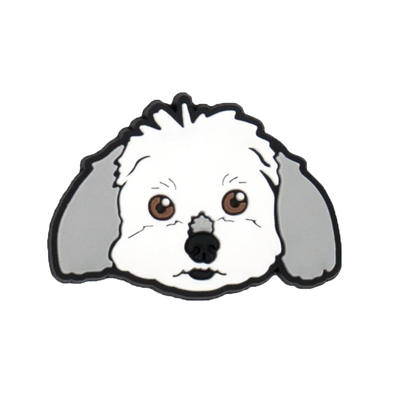 1pcs PVC Dog Shoe Charms Corgi Bulldog Puppy Husky Shoe Decoration Pins for Women Men Kids Sandal Accessories Buckle Ornament