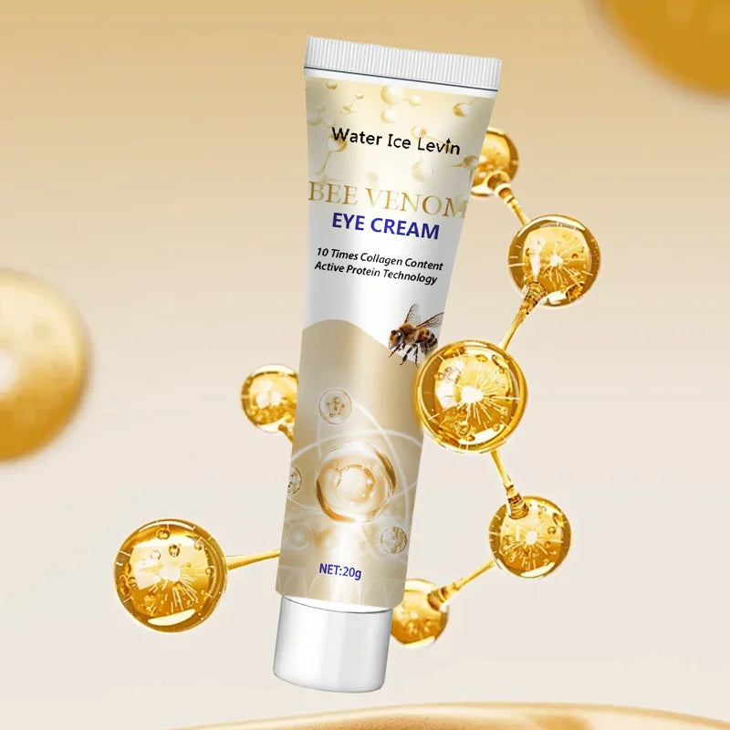 Bee Venom Eye Cream 10X Collagen - Intense Firming & Hydration, Fast Absorption, Non-Greasy, Winter Renewal Care, All Skin Types