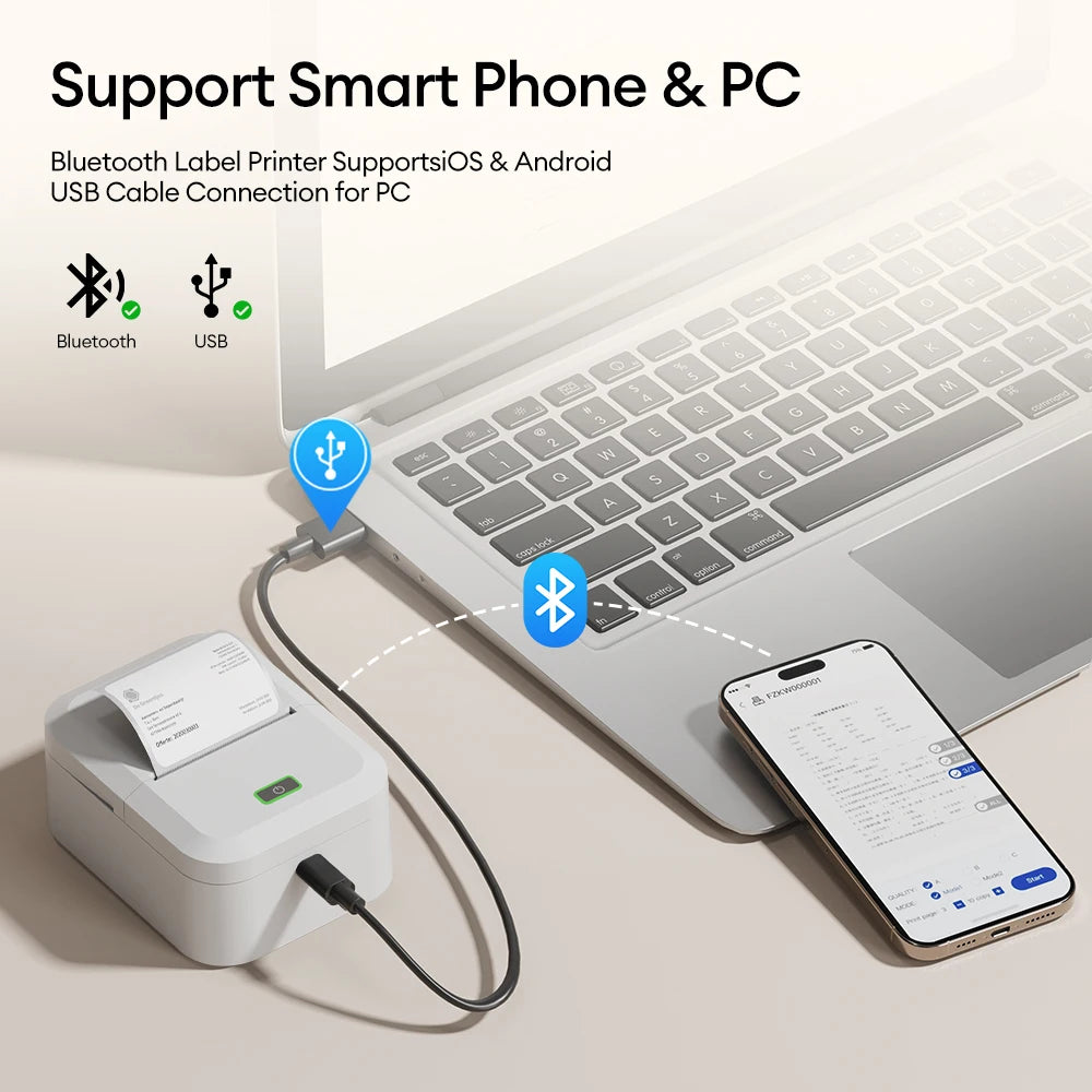 Marklife X2 Portable Bluetooth Thermal Label Printer