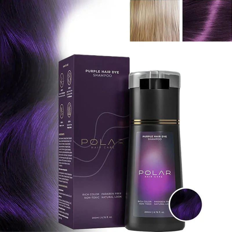 Easy To Operate Fast Hair Dye Shampoo Quick Color Change Hair Dye Products Natural Plant Gray Hair Covering Hair Care Products