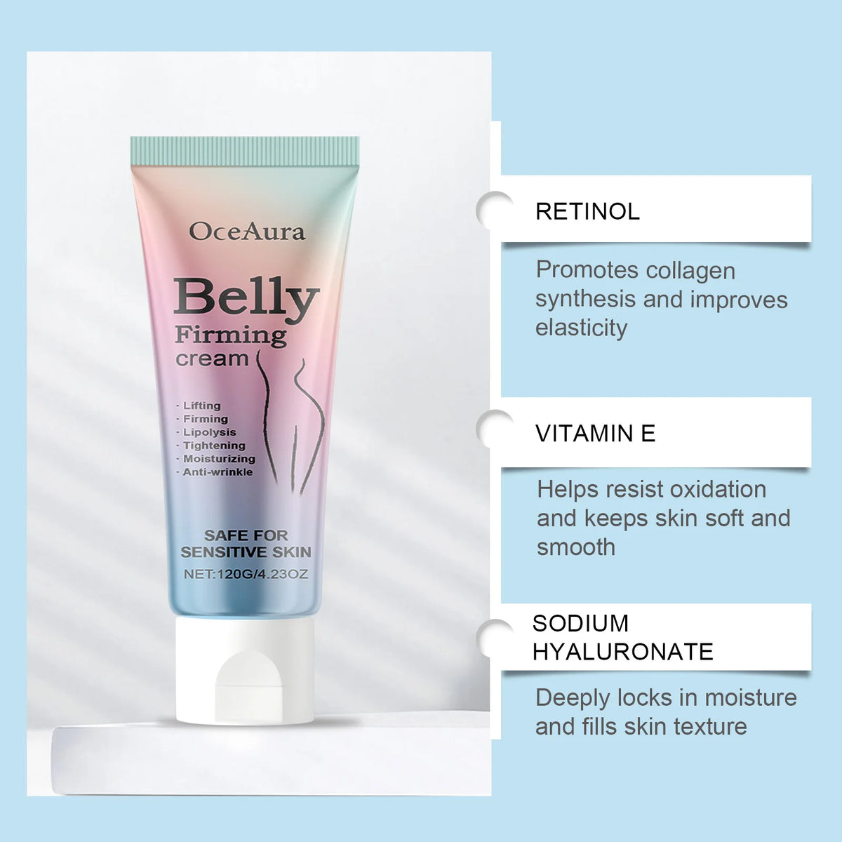 Belly Firming Cream Burning Fat Cellulite Remover Tightening Abdomen Buttock Leg Anti Wrinkle Reduce Sagging Body Slimming Cream