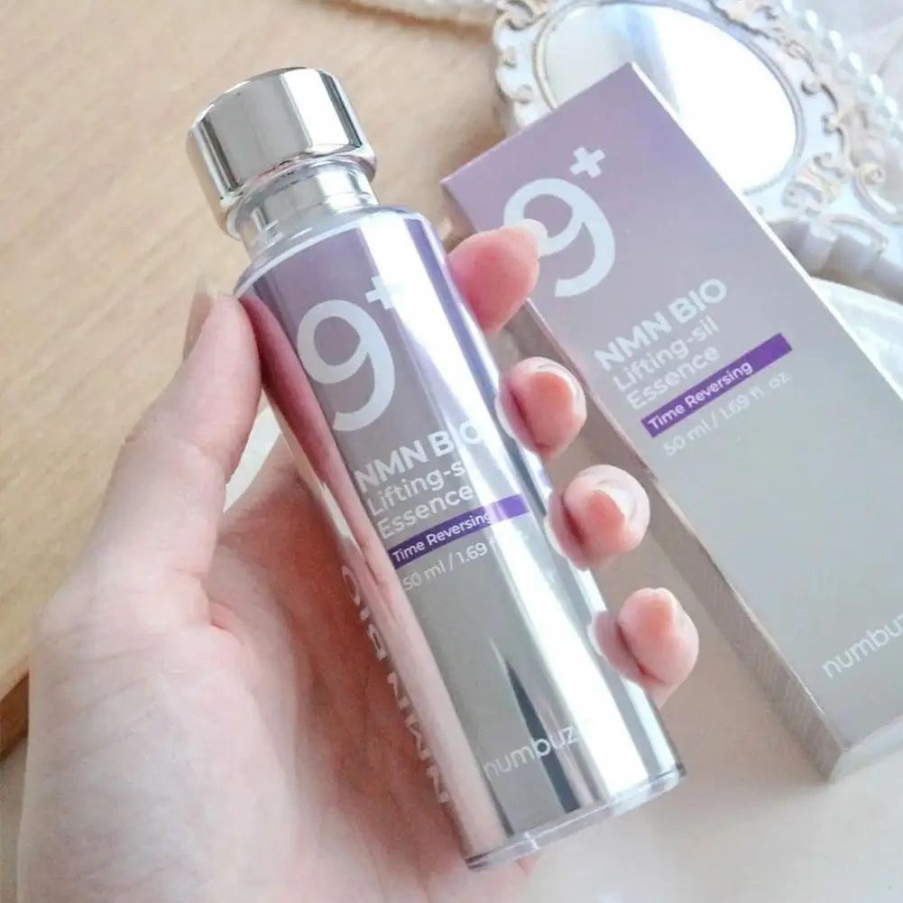 Korean Numbuzin NO.9 NAD+ BIO Skincare Set - Lifting-sil Mask NMN Essence Retinol Eye Cream Lifts Firms Brightens Korean Beauty