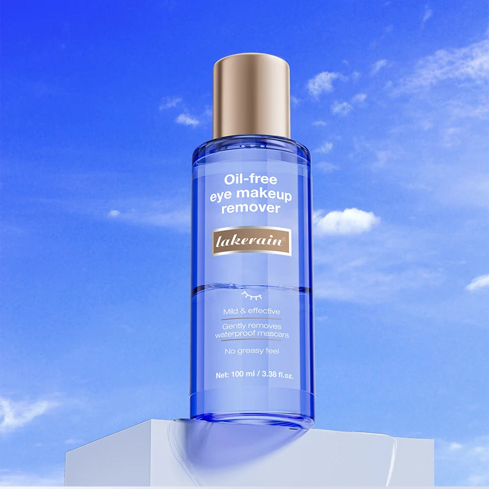 Lakerain Oil-free Eye Makeup Remover Non-irritating, Effectively and Gently Removing Eye Makeup