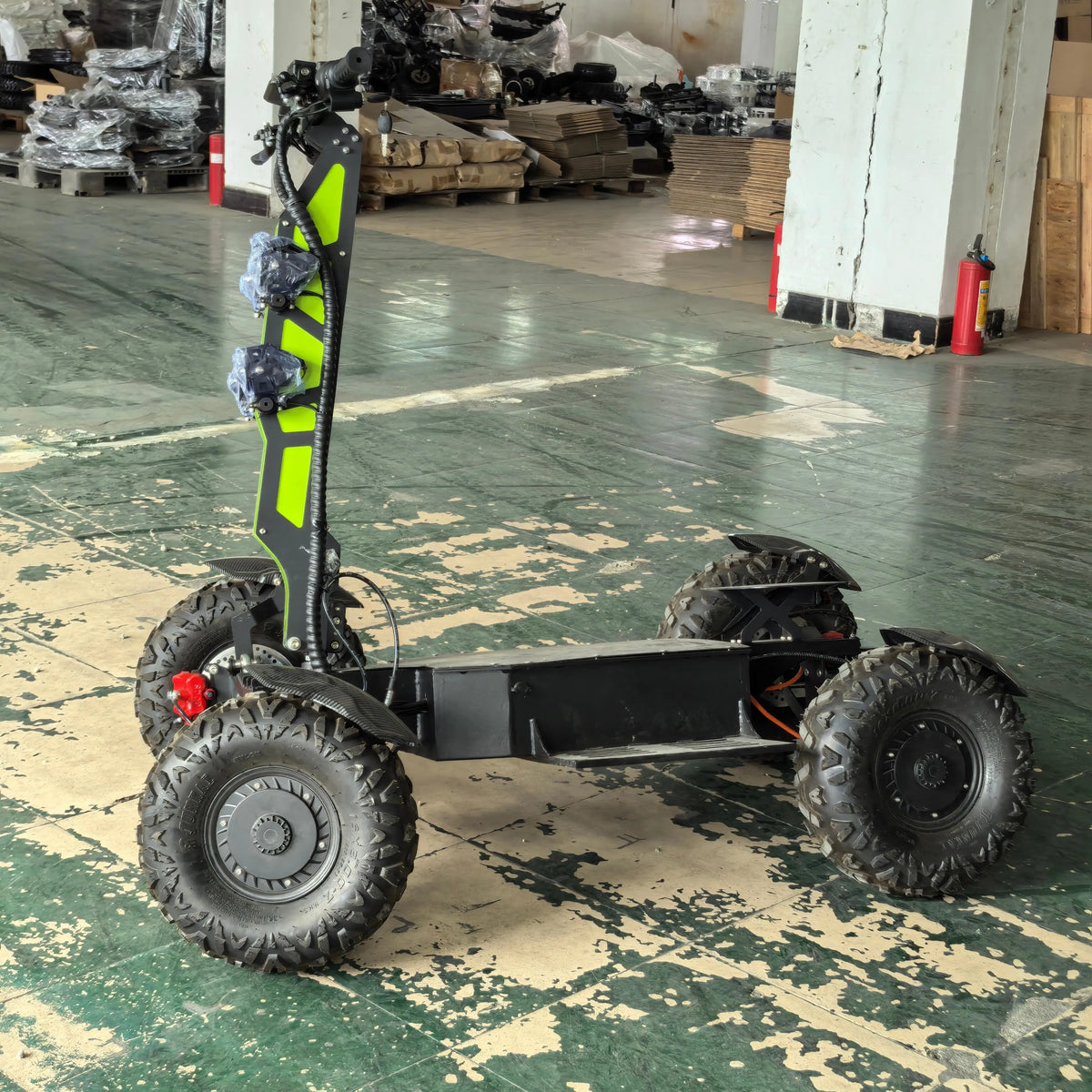 STLF 2025 NEW E Scooter 60V 52 Ah High Power Wattage Off-road Scooter 4WD Adults Toy Electric Quad Bike 4x4 Electric Quad Bike