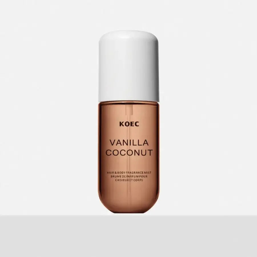 Vanilla Coconut Scent Facial Fragrance Essence Mist, Blended Vanilla Coconut & Sandalwood Notes, Long Lasting Mild Tropical Cozy Scent for Daily Facial Care