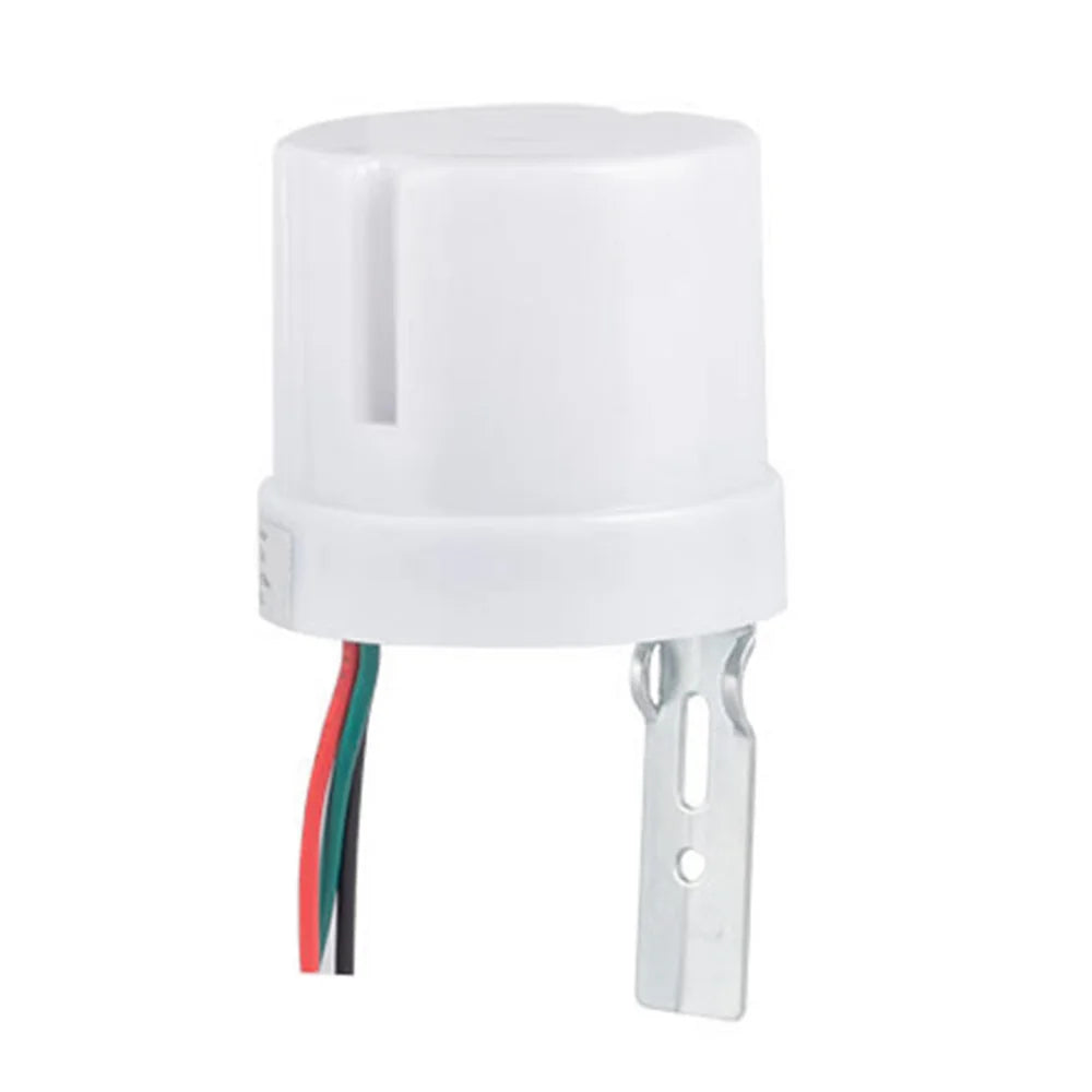 AC220-240V 25A Smart Switch Rainproof Sensor Outdoor Street Lamp Light Switch Controller Adjustable Photoelectric Anti-interfere