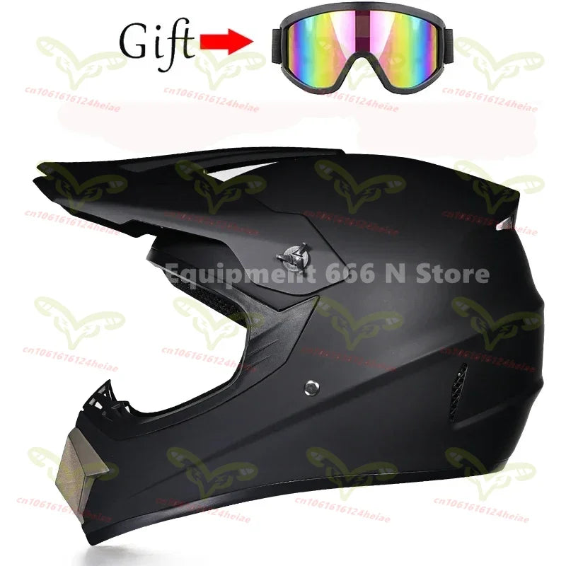 Men's and Women's Off-road Motorcycle Helmet Kart Rally Bike Motocross Helmet Cool Personality Four Seasons cascos para moto