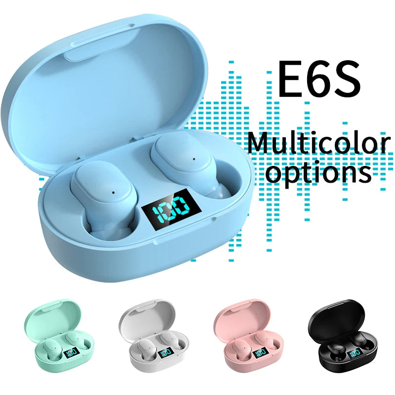 Wireless Bluetooth Headphone Over Ear HIFI Music Stereo Headset Noise Reduction Sport Earphone With Mic For iPhone Huawei Realme