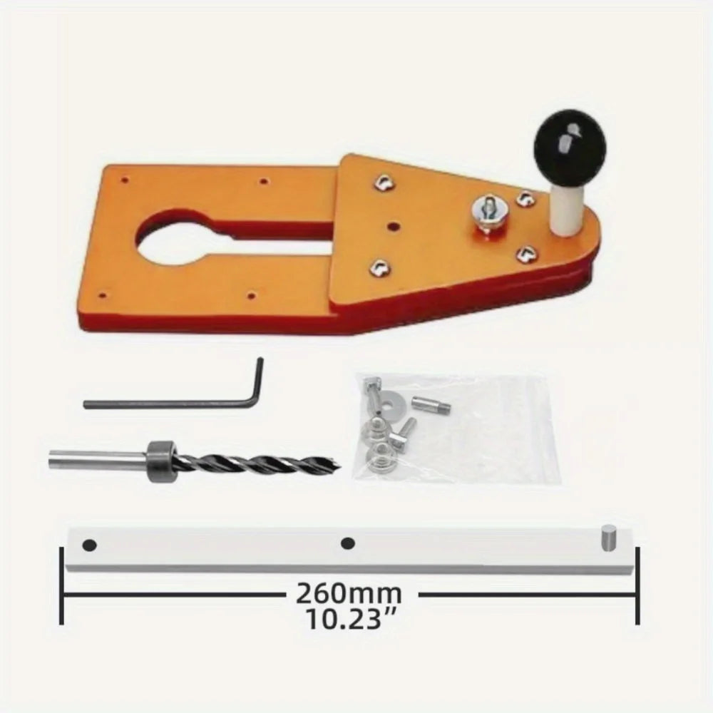 Woodworking Router Circle Cutting Jig, Electric Hand Trimmer Inverted Balance Base Plate for Round Cutting Grooving Arc Chamfer