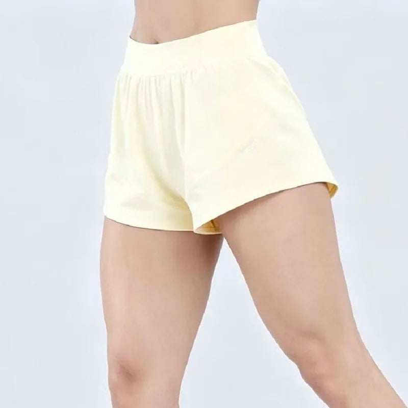 Origin Training Shorts Elastic Wide Waistband Quick Dry Sweat Wicking Loose Fit Shorts Outdoor Workout Gym Athletic Outfit