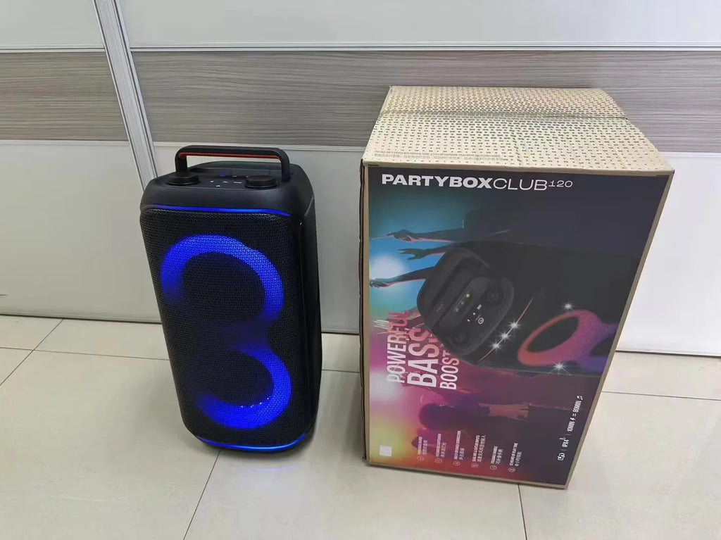 BOX120 Four-speaker Super Power Speaker Outdoor Portable Square Dance RGB Card Multi-function Speaker