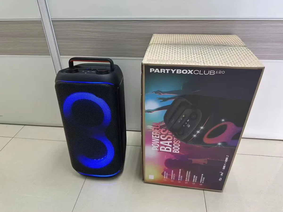 BOX120 Four-speaker Super Power Speaker Outdoor Portable Square Dance RGB Card Multi-function Speaker