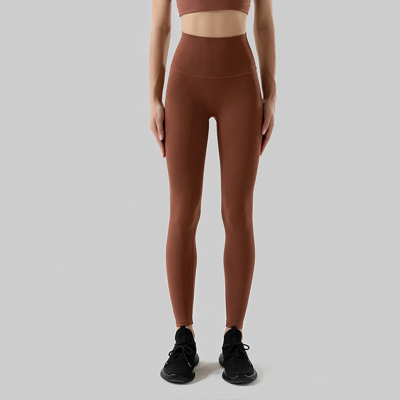 TRY TO BN Yoga Pants Leggings Women Naked Feeling High Waisted Workout Seamless Sports  Fitness GymLeggings Push Up Tights Women
