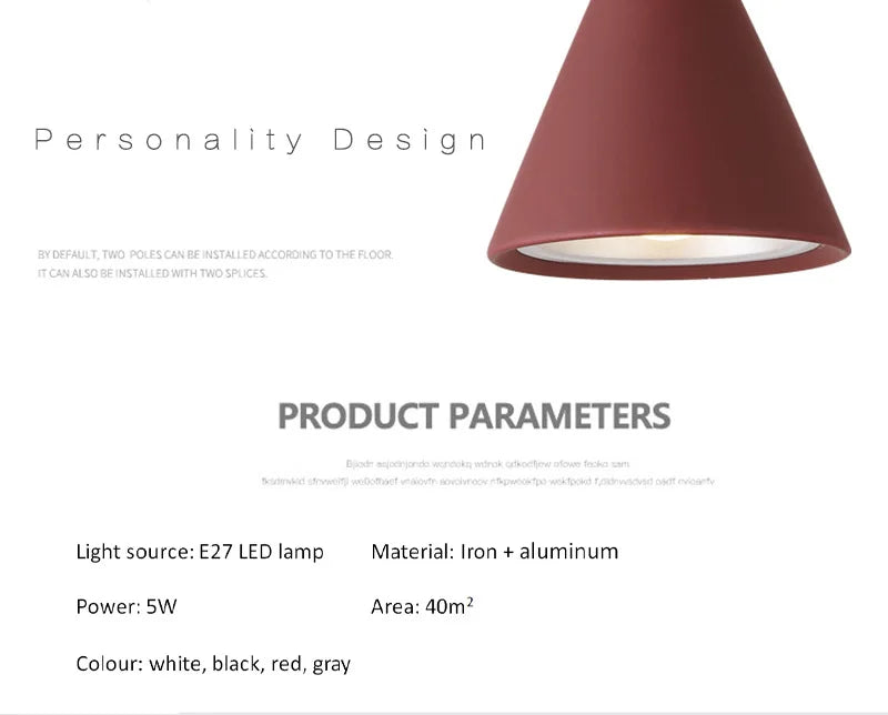 Modern Nordic Pendant Lights Simple Lamps Multicolor Fixtures Bedroom Table Dining Room Hanging Lamp Lampshade Home Chandeliers