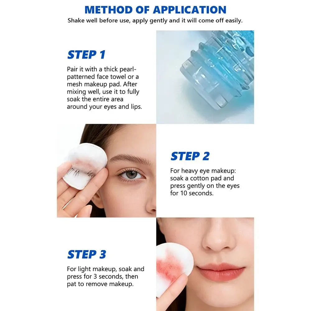 Non-Irritating Eye and Lip Makeup Remover Quickly Gently Deeply Cleanses Makeup Removal Oil Soothing Skin Cleansing Oil
