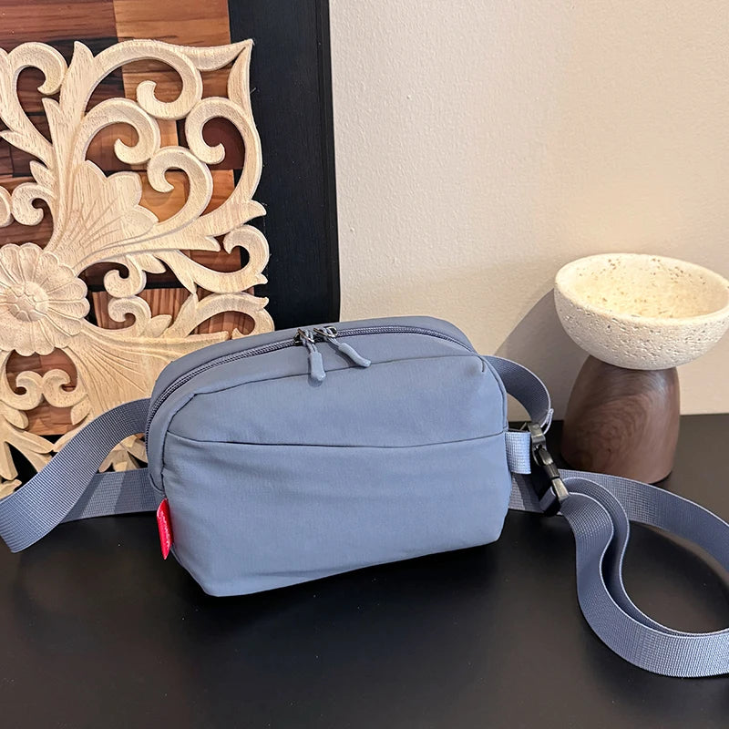 New Nylon Chest Bags Banana Bag For Women Sling Crossbody Waist Pack Unisex Waist Bag Casual Fanny Packs High Quality Belt Bag