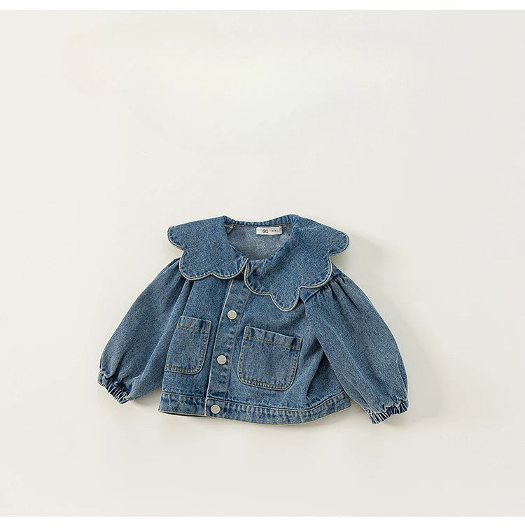Girl Denim Jacket Kids Clothes for Girl Kids Jackets for Girl Outwear Children Coat Children Top Roupa Infantil Menina Abrigos