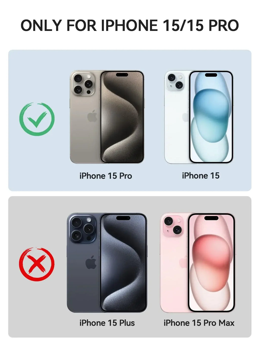 NEWDERY 4800mAh Battery Charger Case for iPhone 12 13 14 15 Pro Max/12mini/13mini Power Case Portable Charging Power Bank Cover