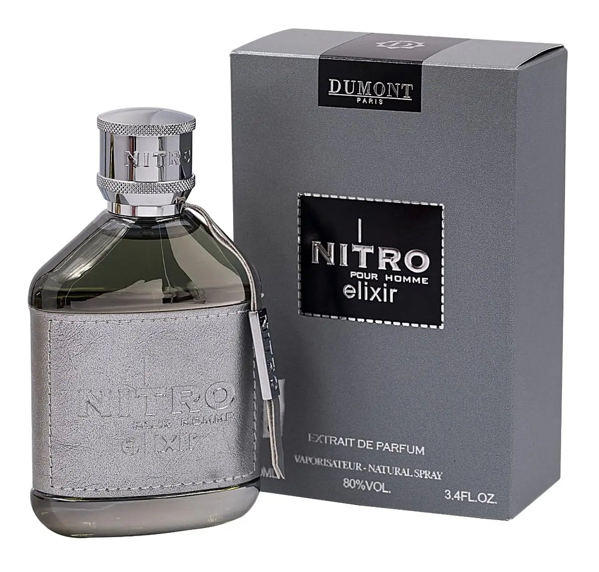 Nitro Red 3.4 Fl Oz Eau De Parfum for Men – Rich Fruity Woody Floral Fragrance – Luxurious Long Lasting Scent