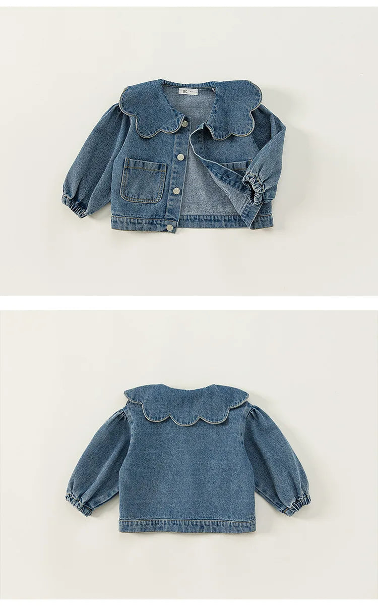 Girl Denim Jacket Kids Clothes for Girl Kids Jackets for Girl Outwear Children Coat Children Top Roupa Infantil Menina Abrigos