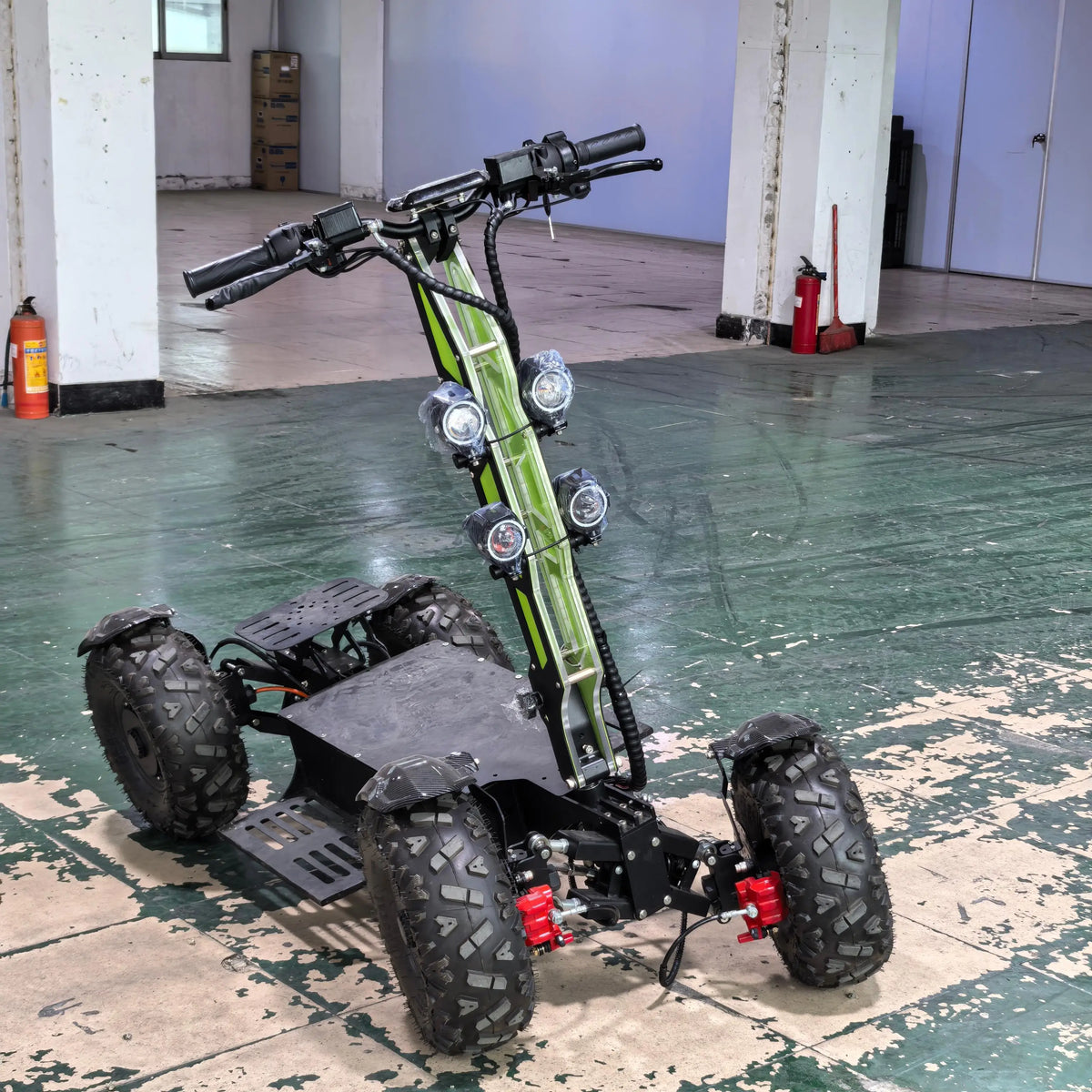 STLF 2025 NEW E Scooter 60V 52 Ah High Power Wattage Off-road Scooter 4WD Adults Toy Electric Quad Bike 4x4 Electric Quad Bike