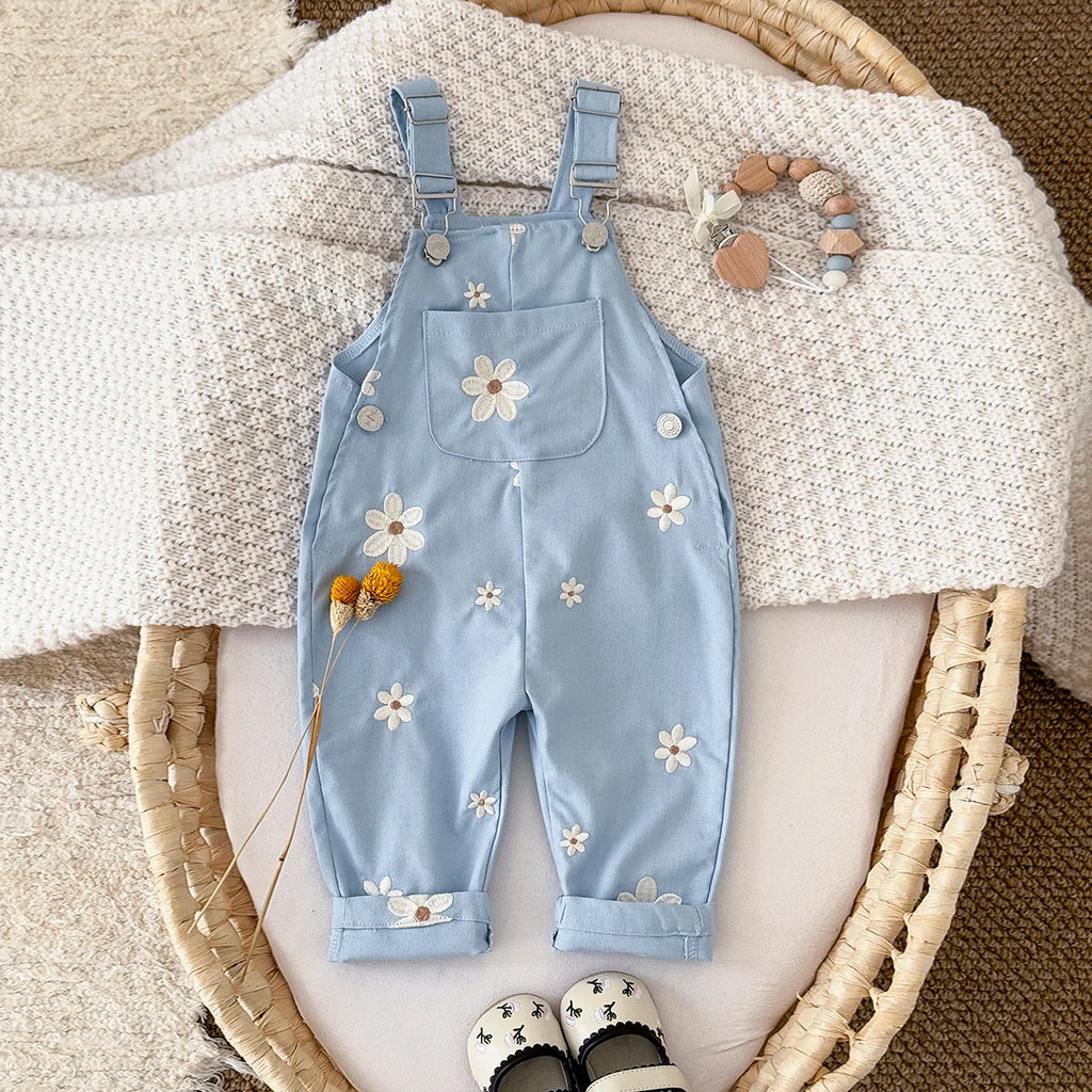 Newborn Baby Rompers Fashion Embroidery Sleeveless Knitting Infant Kids Boys Girls Strap Jumpsuits Clothes Summer Toddler Wear
