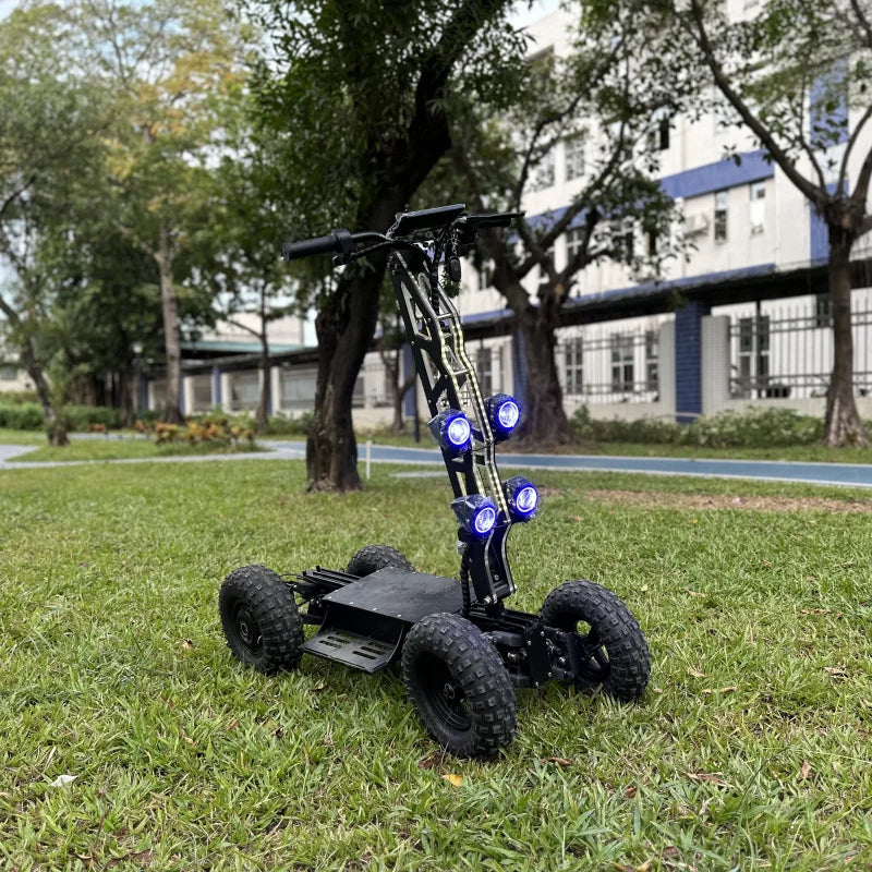 Off-road Vehicle Snowmobile 4x4 40AH Tilt Body Electric Scooter All Terrain Golf Cart