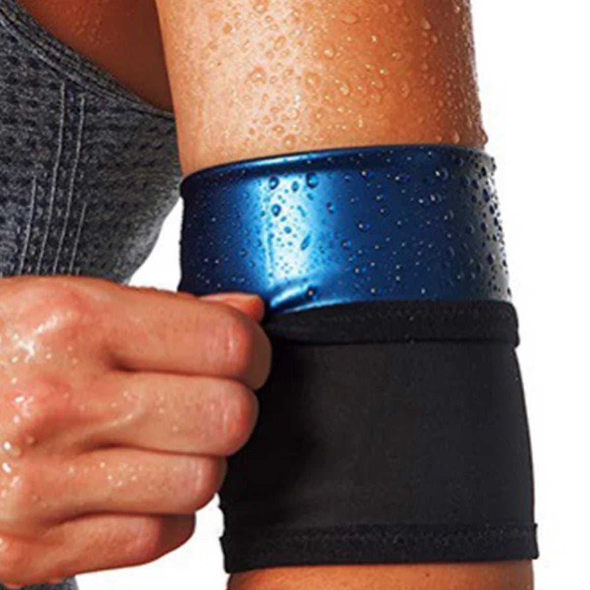 Women's Arm Sleeves For Sweat-Absorbent & Slimming Mobile phone arm bag During Yoga, Running, Workout