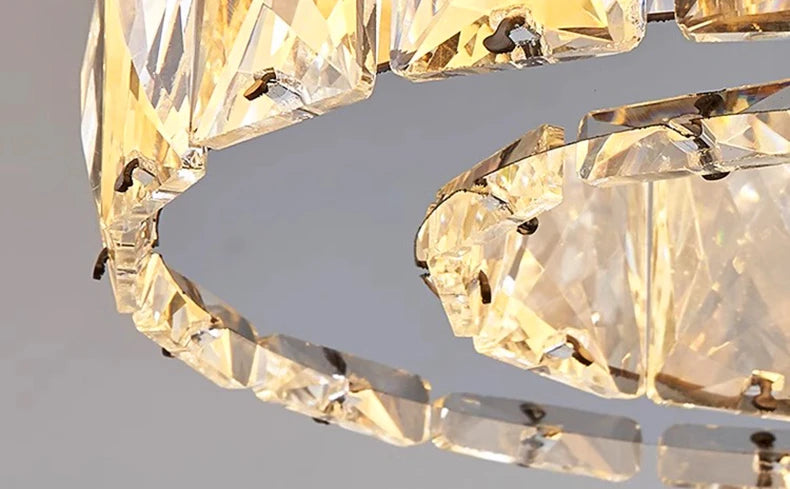 Home Decorationpendant Lights, Luxury Crystal Living Room Chandelier, Dining Room Pendant Lamp, Ceiling Light, Indoor Lighting