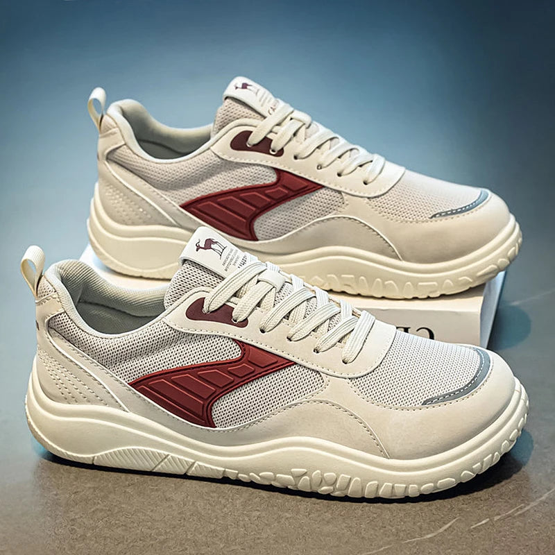 Mens Casual Shoes Wide Toe Box Outdoor Lightweight Running Sneakers Mesh Anti-slip Soft Fashion Men's Shoes