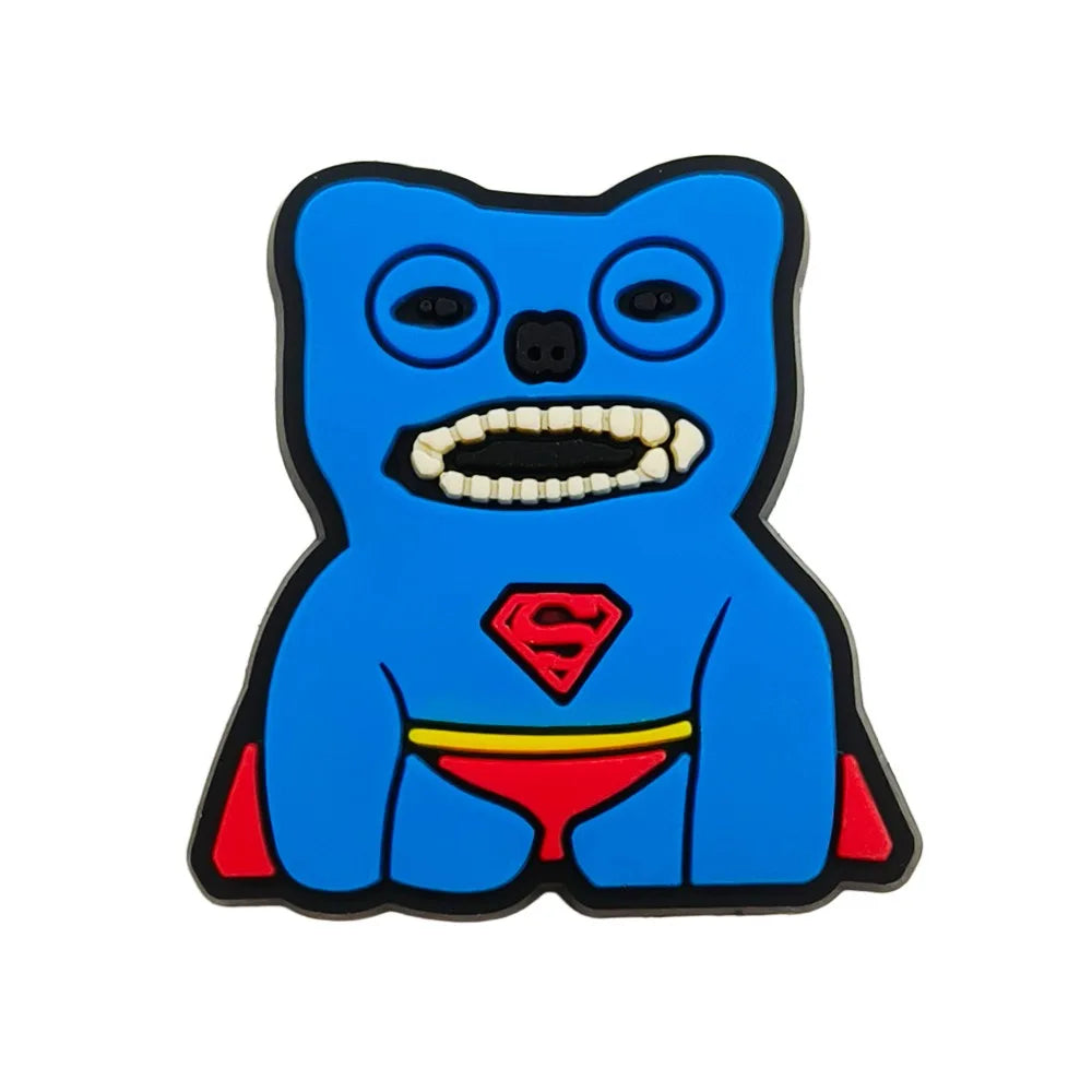 12/50Pcs Fuggler Monster Shoe Charms Cartoon Teeth Monsters Shoes Decoration Accessorie Buckle DIY Clogs Sandal Wristband