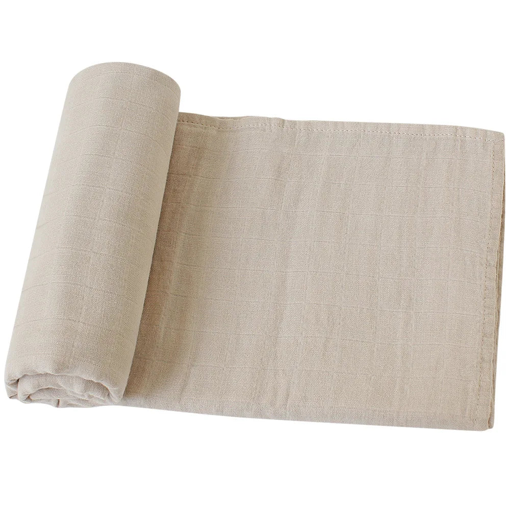 Baby Blankets and Diapers Organic Cotton Baby Comforter Muslin Squares Acacia Newborn Receiving Blanket Bedspread Bedding