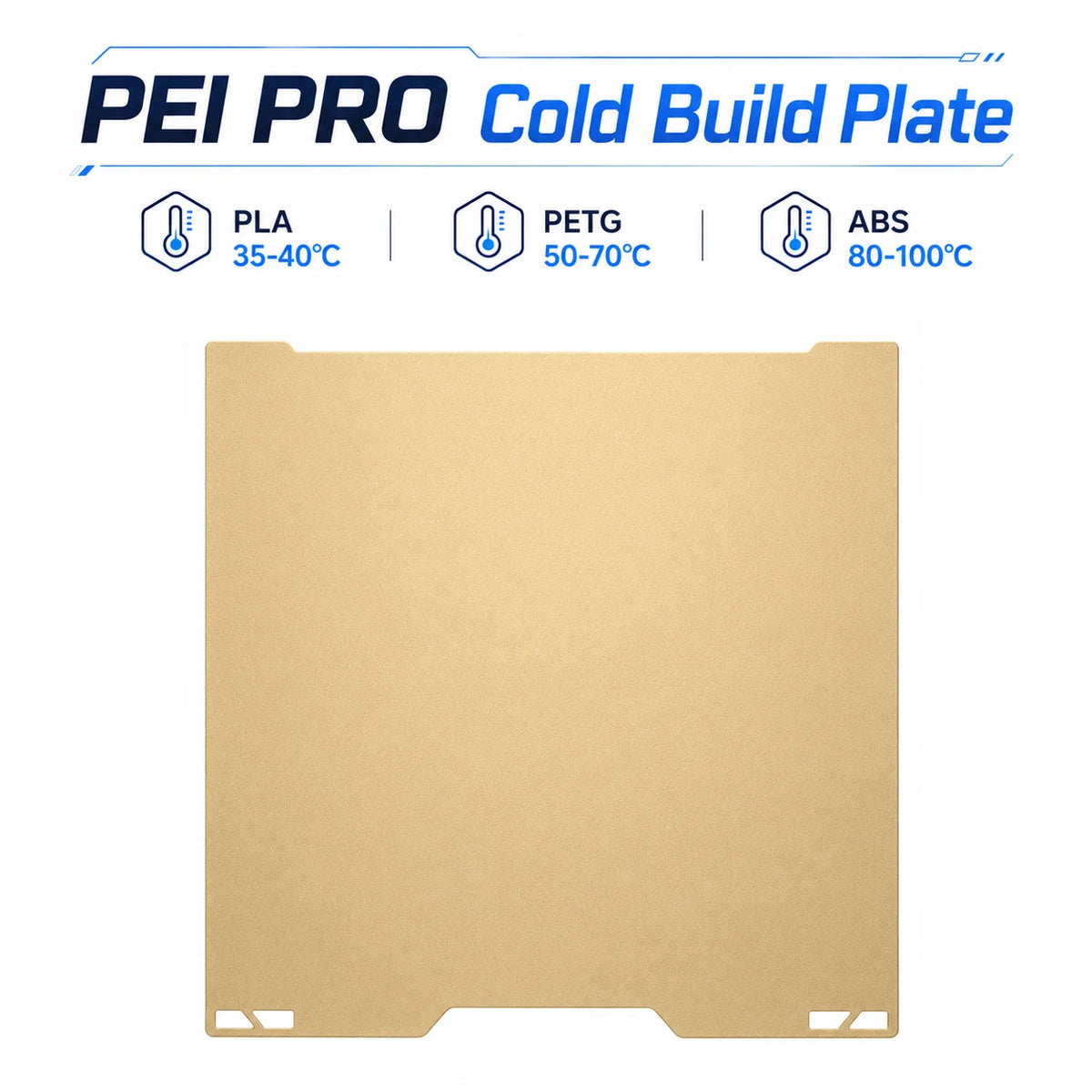 For Bambu Lab A2L H2C Build Plate 335x325mm Resistant to High Temperatures Easy Installation Durable Wear-Resistant PEI PET PEO