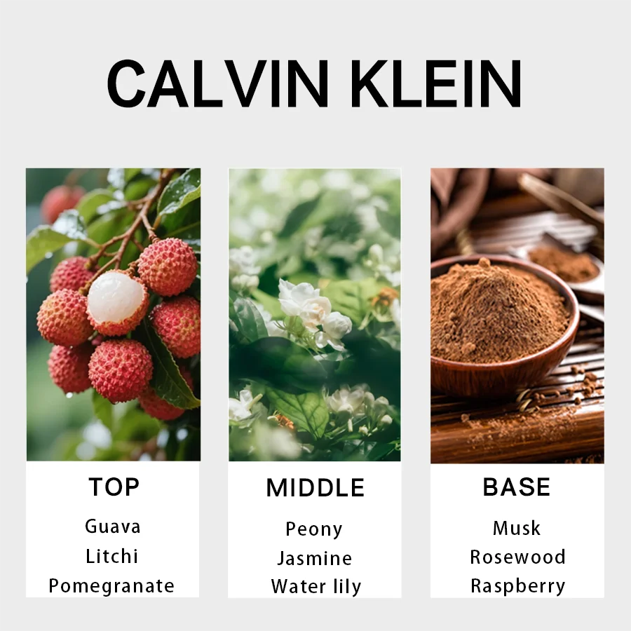 Calvin Klein Eternity Moment women Eau De Parfum Spray 100ml Floral Fragrance Women's Perfume Authentic Original Long-Lasting Scent