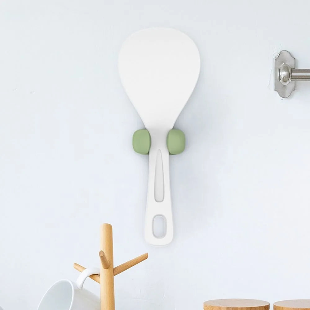 Kitchen Rice Scoop Holder New Multipurpose Utensil Rack Silicone Organizer