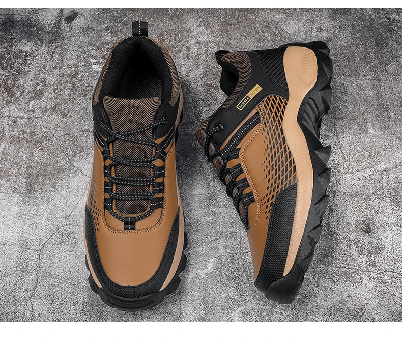 Men Shoes Winter Men Casual Shoes PU Waterproof Comfortable Masculino Outdoor Walking Sneakers Size 39-46 Shoes Male