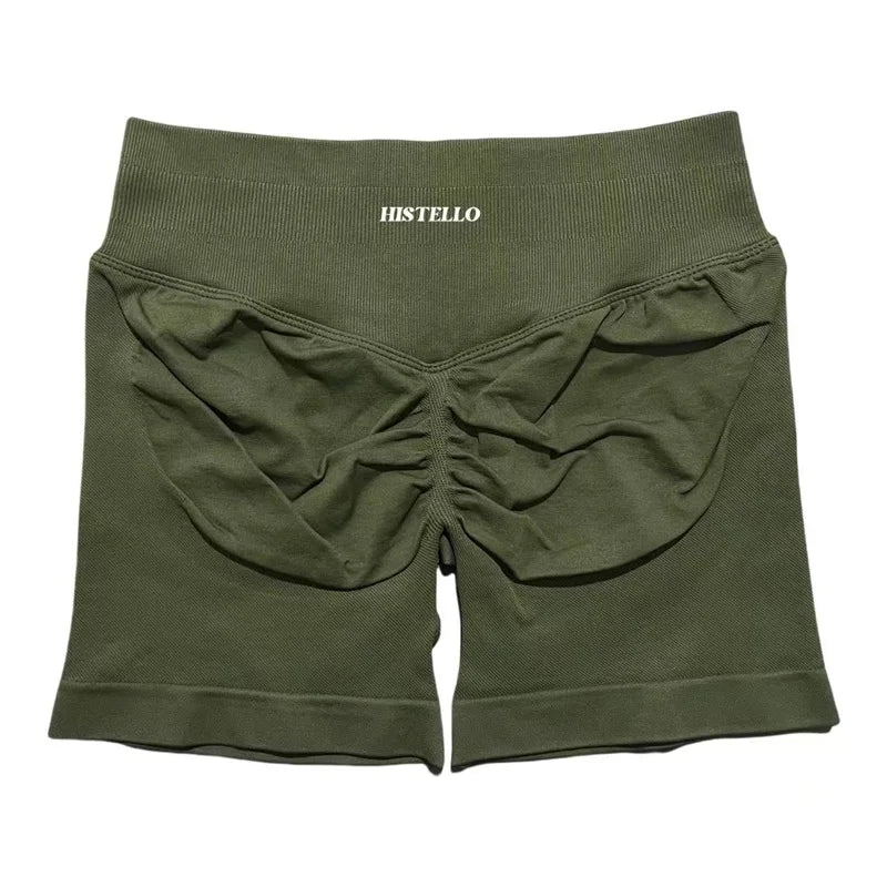 Women's Seamless Scrunch Workout Shorts