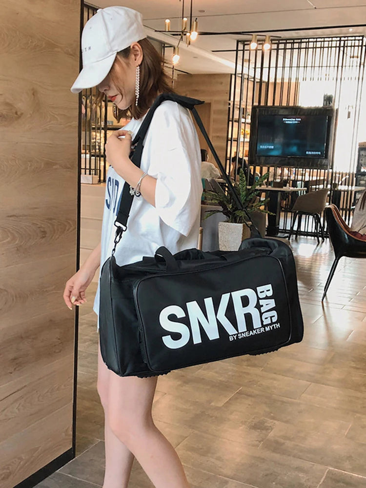 Fitness Bag, Men's And Women's Sports Bag, Basketball, Football, Swimming Training Bag, Luggage Bag, Large Capacity Travel Bag
