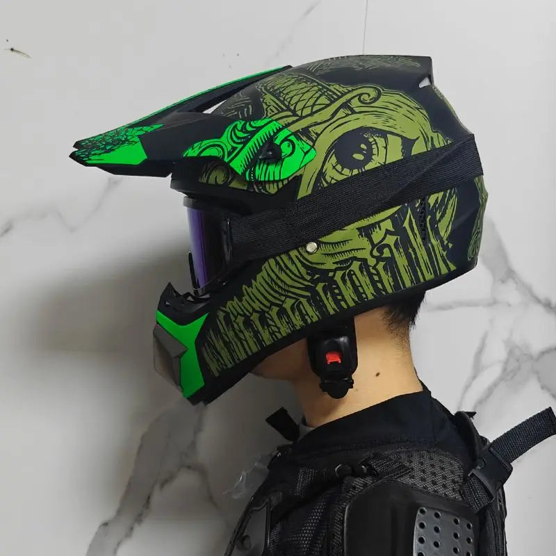 ORZ-905-Mountain bike off-road helmet, four season electric bike helmet, men's rally helmet, mountain speed reduction