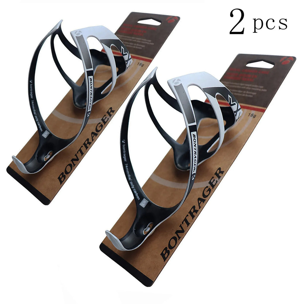 2Pcs Full Carbon Fiber Bicycle Water Bottle Cage MTB Road Bike Bottle Holder Ultra Light Cycle Equipment Matte/Glossy 4 Colors 1