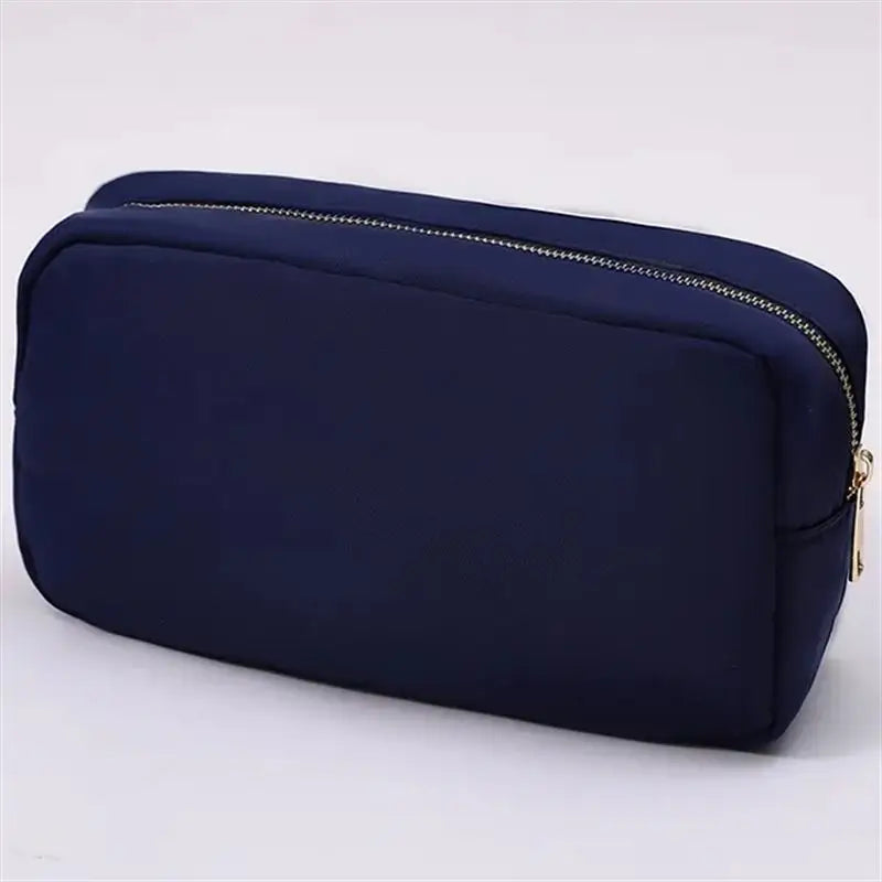 S /M/L/XL 17 Color Nylon Pouch Makeup Cosmetic Bag Zipper Toiletries Organizer Bag For Women Girls Travel Gift Makeup Pouch